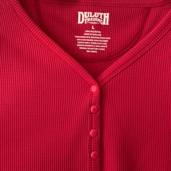 Duluth Woman’s Waffle Shirt - Picture 5 of 6